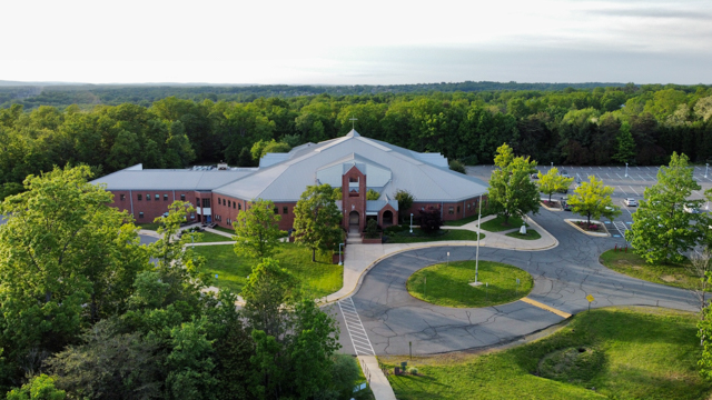 Saint Andrew the Apostle  Drone pic St. A campus 2021